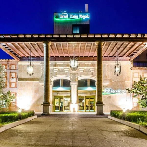 多娜布里吉达萨拉曼卡论坛酒店，位于维拉雷斯迪拉雷纳的酒店