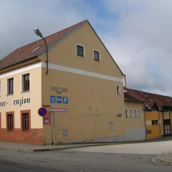 PENZION U TOČÍKA，位于Kunžak的酒店
