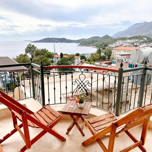 Çınarlar Apart Hotel KAŞ，位于Yeniköy的酒店