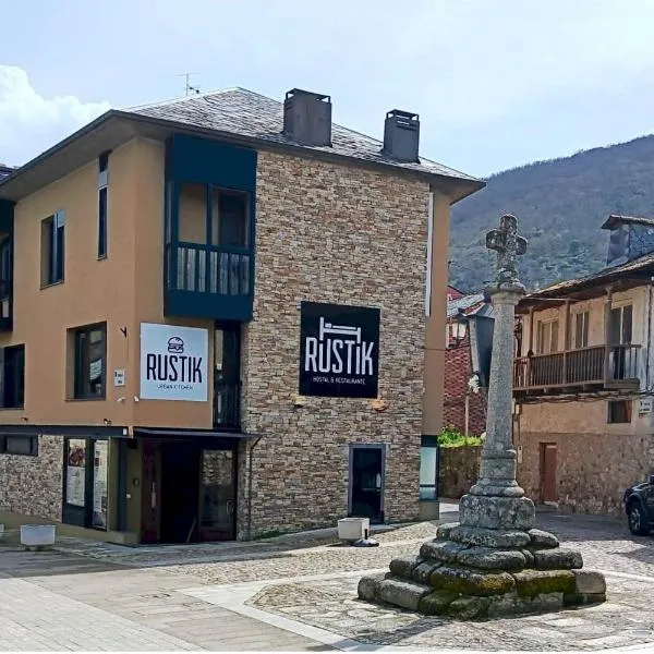 Rustik Hostal Rural，位于San Cristóbal de Valdueza的酒店