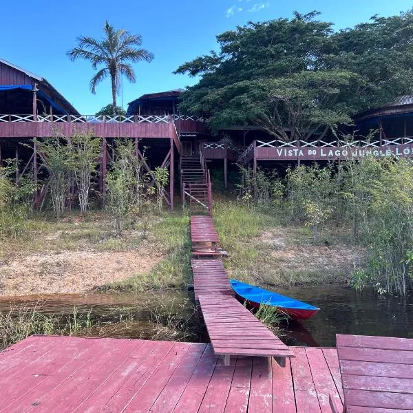 Vista do Lago Jungle Lodge，位于Cajual的酒店