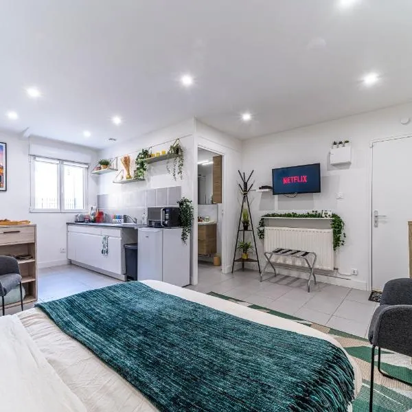 LE COSY - Free Parking - Proche Gares Lille - Netflix - Wifi，位于蒙桑巴勒尔的酒店