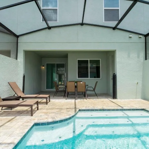 1798 TP - 4BR Luxury Solara Retreat Pool Disney，位于奥兰多的酒店
