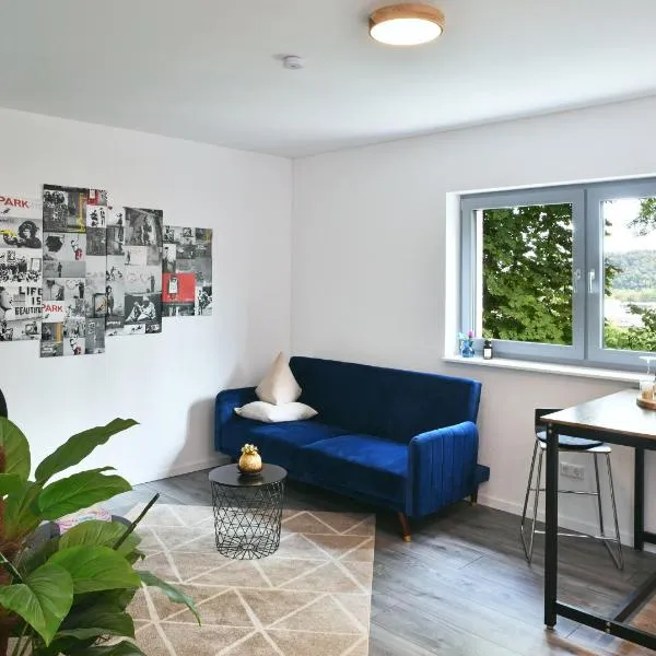 Appartement im Grünen, zentral in Biberach，位于里斯河畔比伯拉赫的酒店
