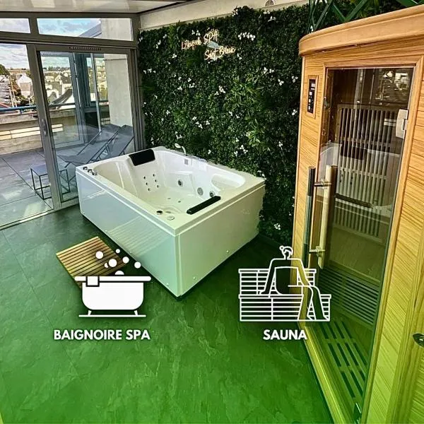 L’Escapade SPA Sauna + Jacuzzi，位于圣布里厄的酒店