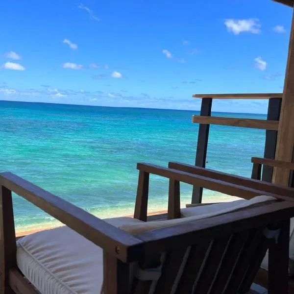 Hummingbird Oceanfront Cottage，位于Waialua的酒店