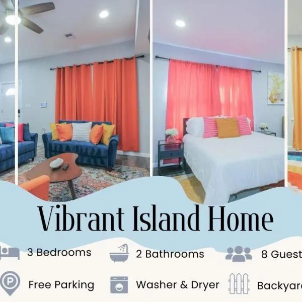 Vibrant Island Home - 3 Bedrooms and 2 Bathrooms，位于布里根泰恩的酒店