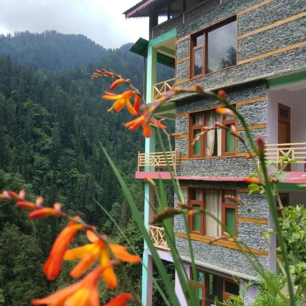 The Forest Pinnacle and Café, Jibhi，位于Bandal的酒店