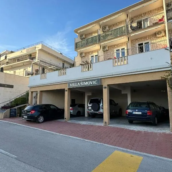 Villa Šimović，位于巴什卡沃达的酒店