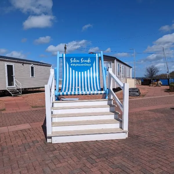 Abi static caravan close to Edinburgh，位于塞顿港的酒店