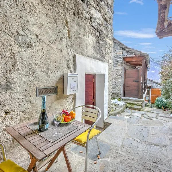 Rustico Caterina - Happy Rentals，位于Corippo的酒店