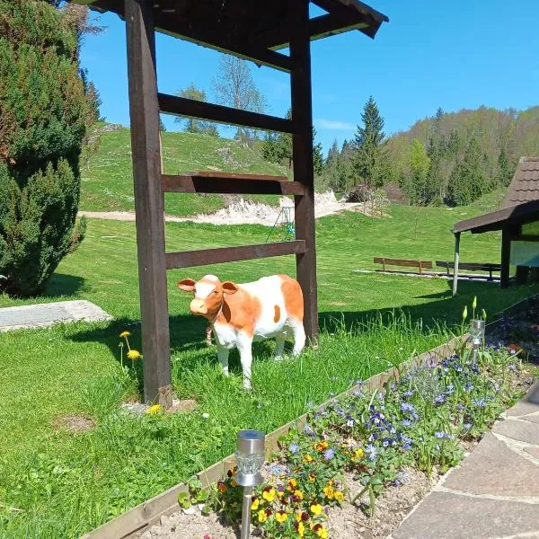 turistična kmetija pr mark，位于Trebče的酒店