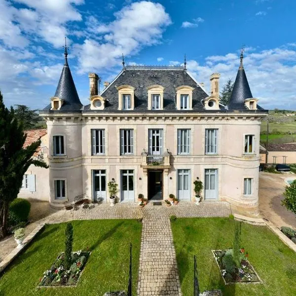 Château Hôtel Edward 1er，位于Tourliac的酒店