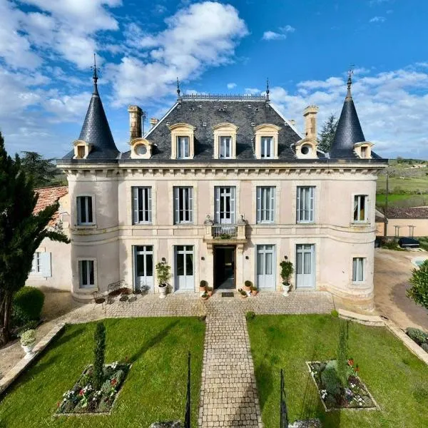 Château Hôtel Edward 1er，位于Saint-Martin-de-Villeréal的酒店