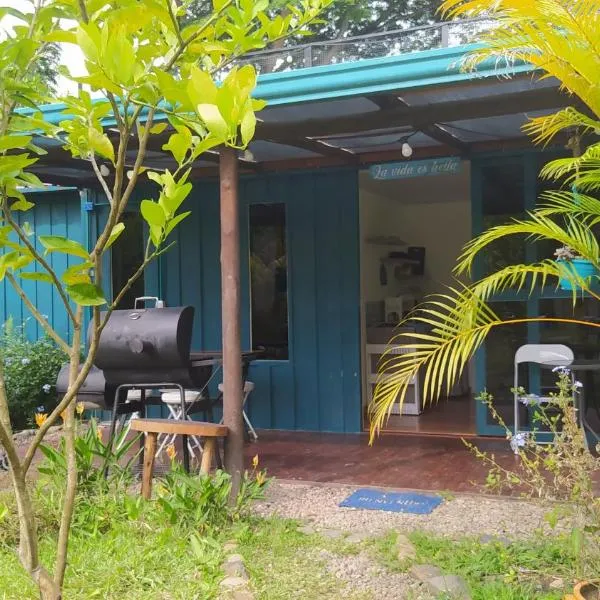 Tiny House Serendipia - Caserío El Puente -Villeta，位于比列塔的酒店