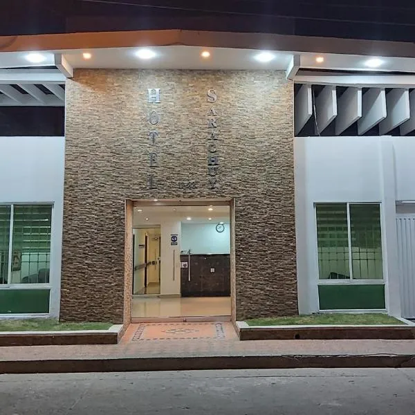 HOTEL SARACHUY VALLEDUPAR，位于Manaure Balcón del Cesar的酒店