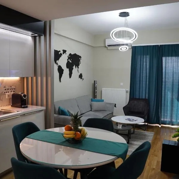 Diamond 72 apartment , Skopje City - Center, Diamond Residences, free parking，位于斯科普里的酒店