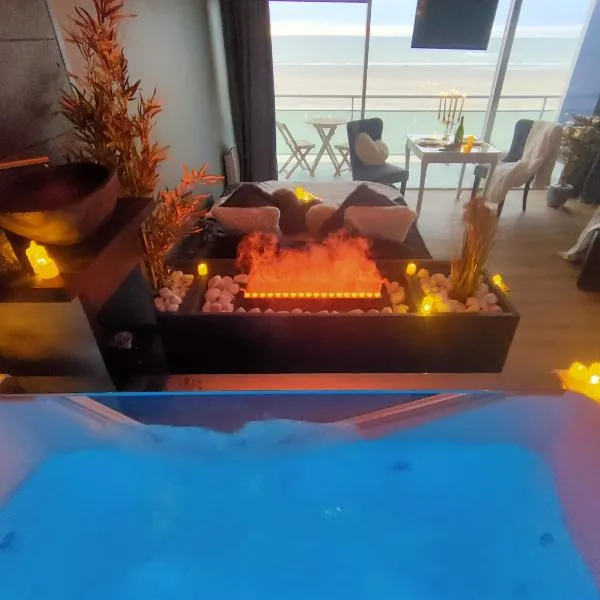 Suite Romantique Face mer，位于滨海贝尔克的酒店