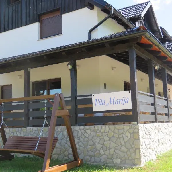 Villa Marija，位于普利特维采湖的酒店