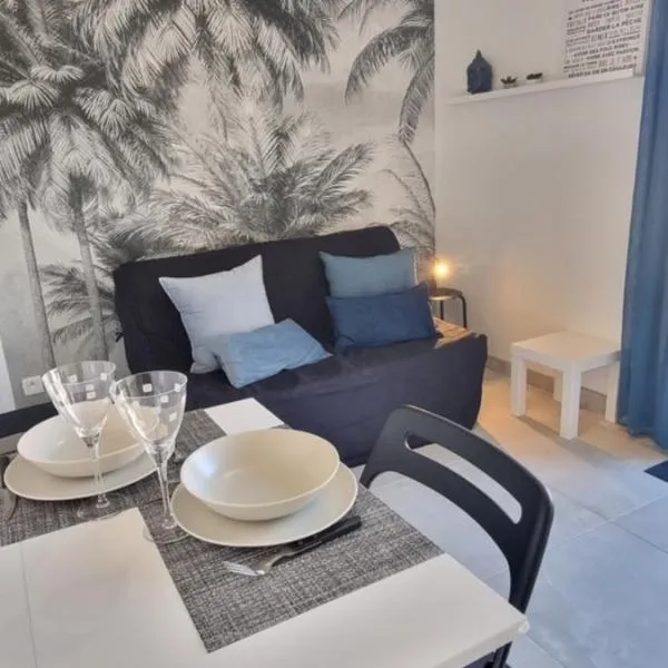 Studette avec terrasse Comme à la maison，位于Bouville的酒店