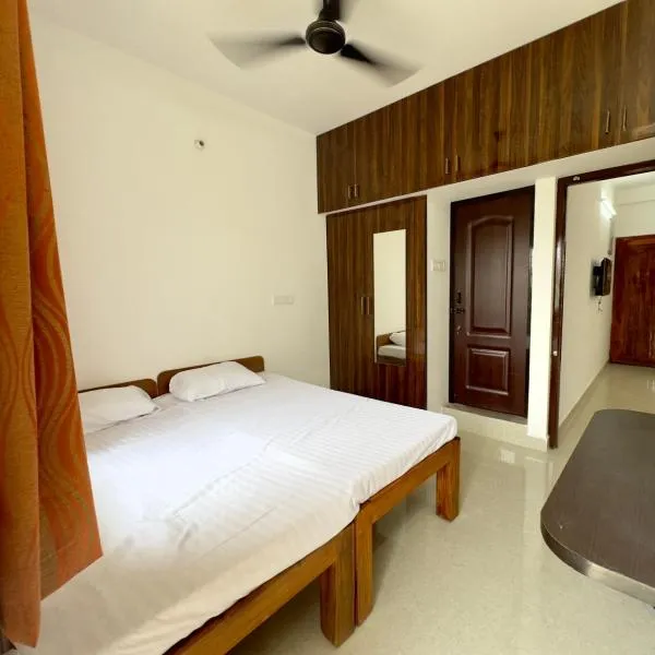 Sishya Service Apartment- 1bhk, IT Expressway, Thoraipakkam, OMR, chennai，位于Siruseri的酒店