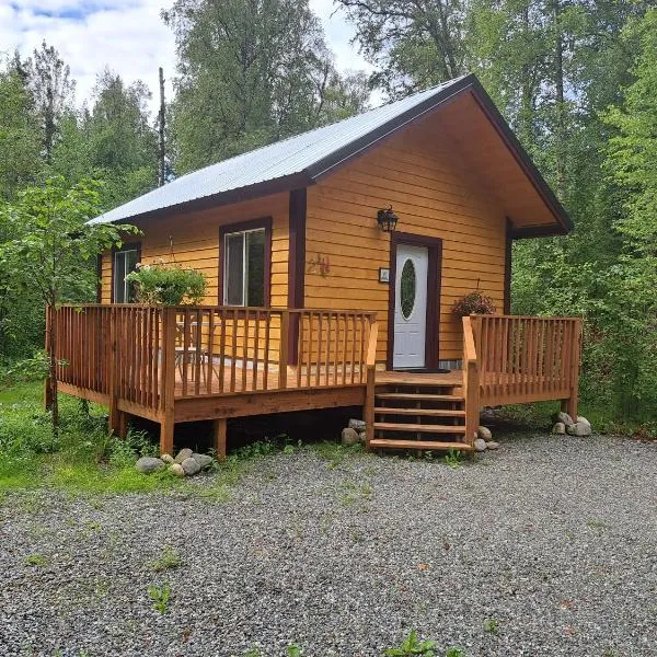 Talkeetna Fireweed cabin 2，位于塔尔基特纳的酒店