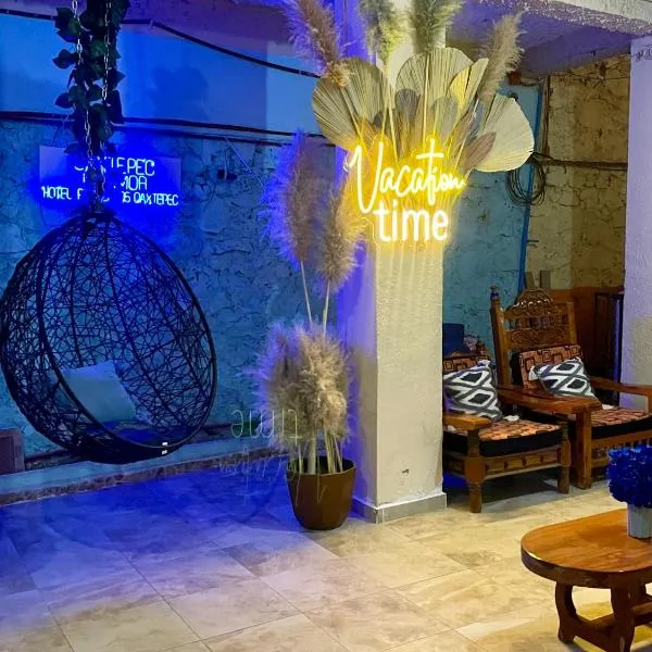 Hotel Plateados Oaxtepec，位于瓦兹特佩克的酒店