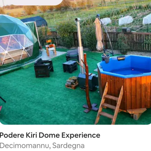 Podere Kiri Dome Experience，位于Villasor的酒店