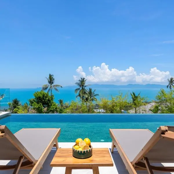 Wabi Sabi Tropical Seaview Villa，位于湄南海滩的酒店