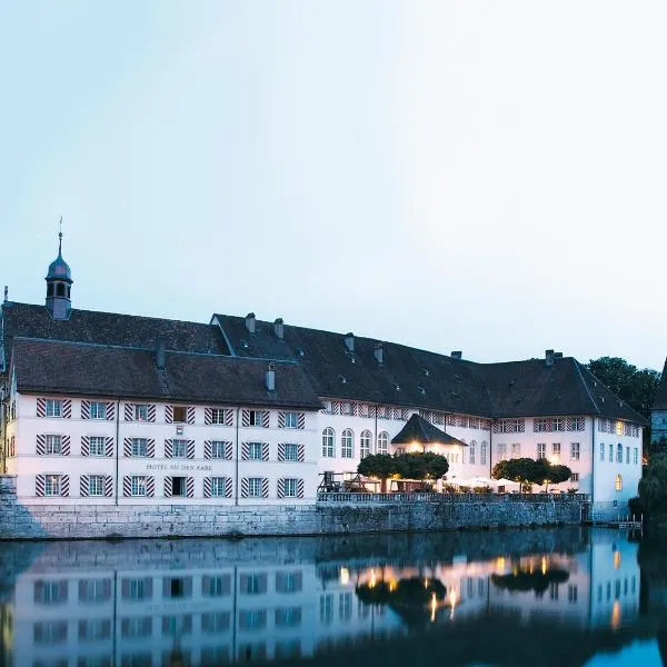 河畔阿勒瑞士优质酒店，位于Riedholz的酒店