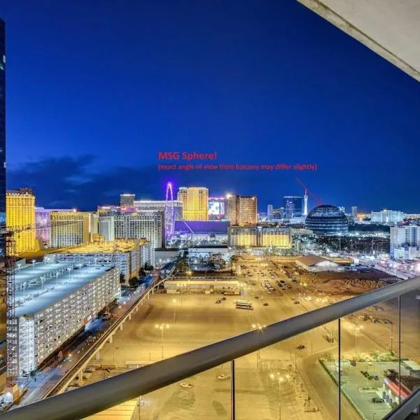 Signature 2BR3BA F1 View Balcony Ste 08-801 and 03，位于拉斯维加斯的酒店