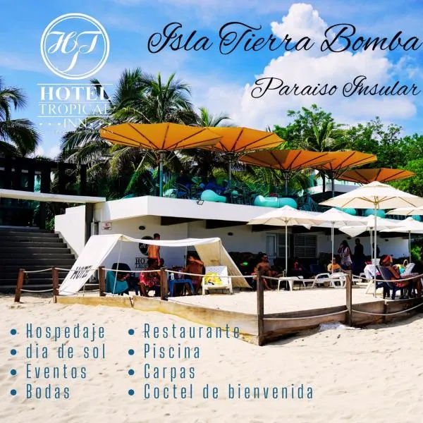 热带风情酒店，位于巴鲁岛的酒店
