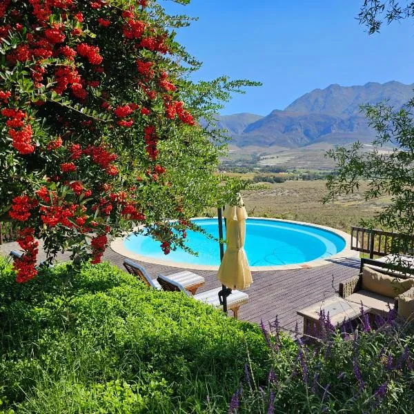 Valley View Eco Country Estate - Paradise in the Winelands，位于Villiersdorp的酒店