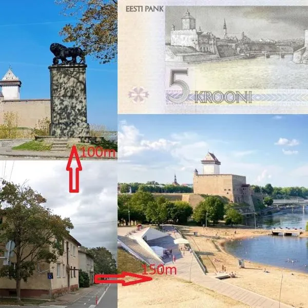 BELLEVUE，位于纳尔瓦的酒店