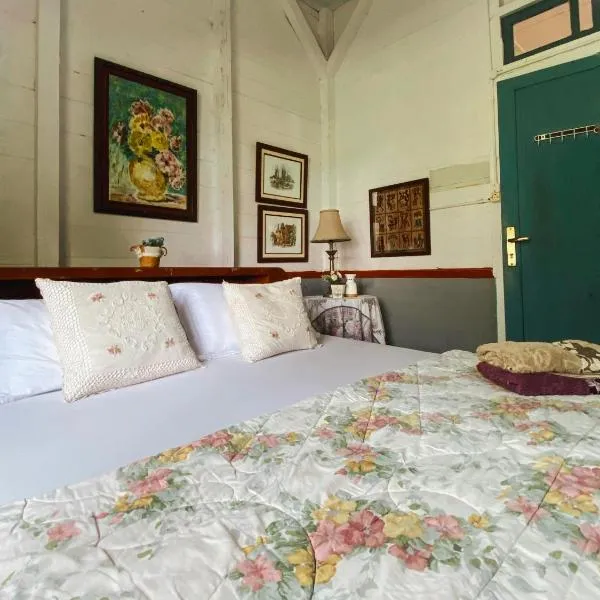 Ruma Kaca Simanindo Bed Breakfast，位于Sinabono的酒店