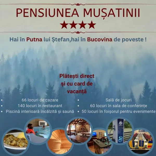 Pensiunea Mușatinii，位于Vicovu de Jos的酒店