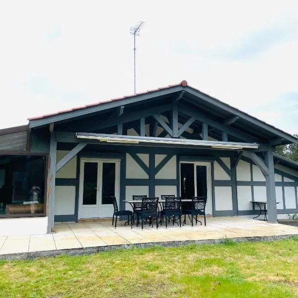 Chalet entre océan et foret au calme，位于翁德尔的酒店