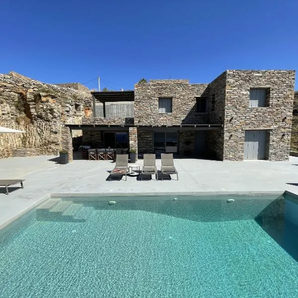 Villa Veneterra-Pool-SeaView-ConciergeServices，位于Koundouros的酒店