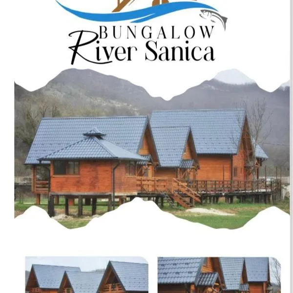 Bungalow Fly Fishing Kljuc River Sanica，位于Ključ的酒店