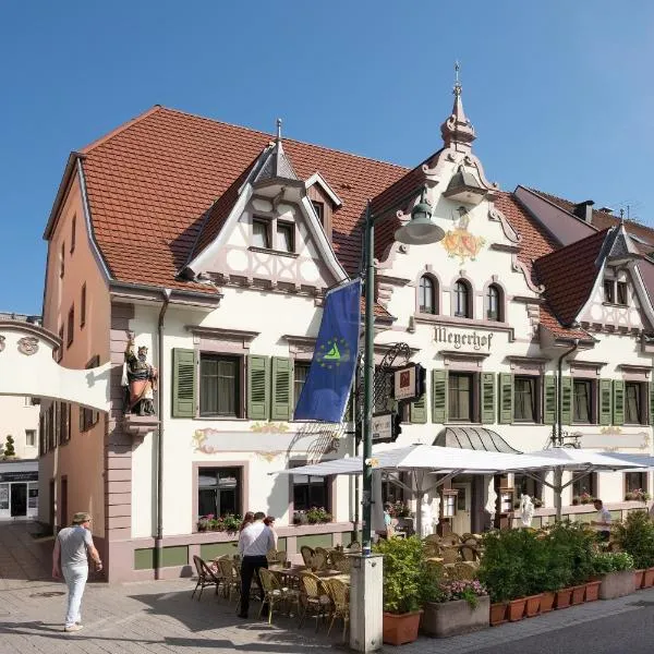 梅耶霍夫酒店，位于Haltingen的酒店