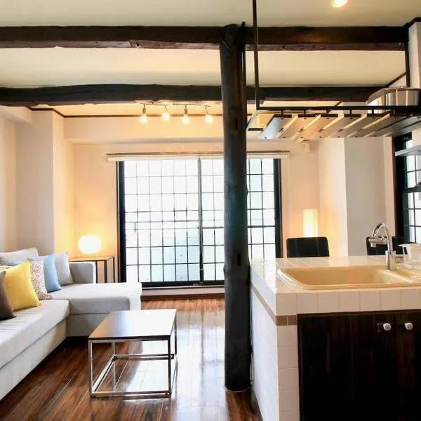 Pacifica by b hotel - 30sec walk to PeacePark, Beautiful Condo，位于广岛的酒店