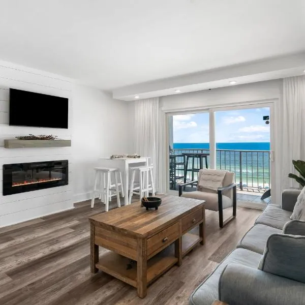 The Summit 808 - Luxury Beach Resort Condo - Beachfront - Incredible Views - BEACH CHAIRS AND SUNSHADE Provided In Condo，位于巴拿马城海滩的酒店
