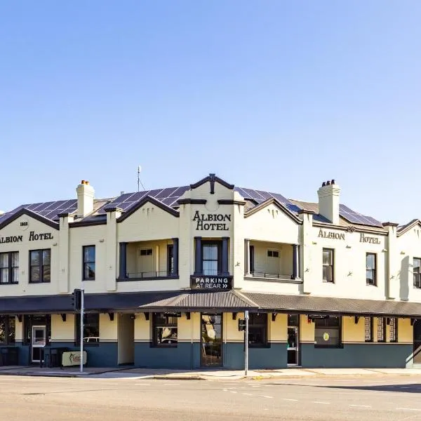 The Albion Hotel，位于Wickham的酒店