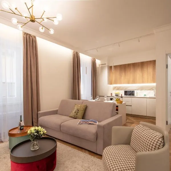 Novos Central Apartments，位于卢加诺的酒店