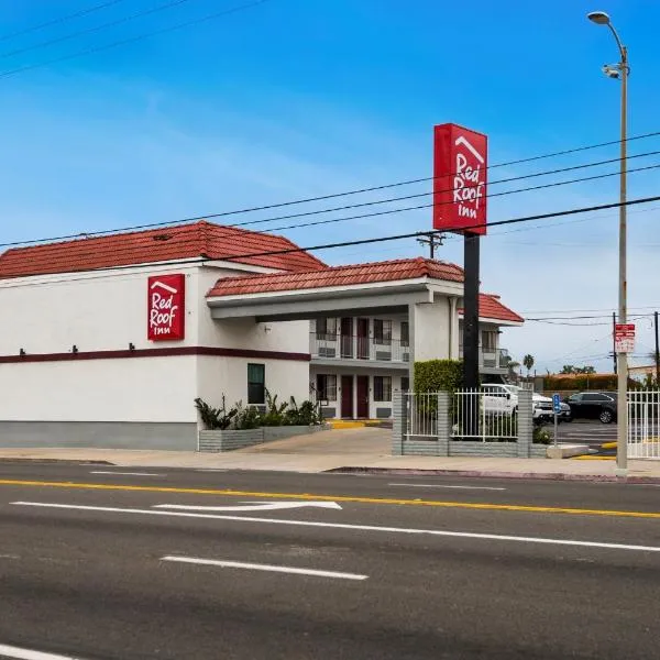 Red Roof Inn Carson - Wilmington, CA，位于圣佩德罗的酒店