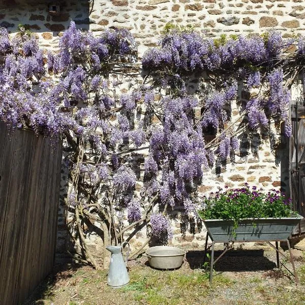 Fermette dans les pays de la Loire，位于Saint-Martin-de-Connée的酒店