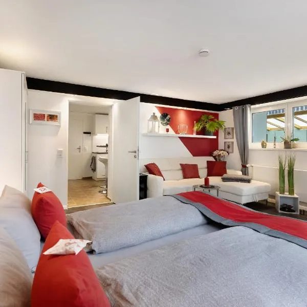 Apartment Am Tobelbach，位于Oberlenningen的酒店