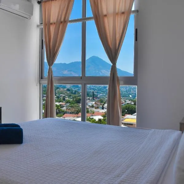 Volcano Views Apartment，位于Panchimalco的酒店