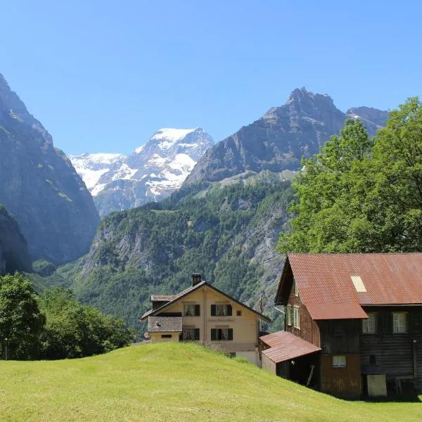 Berggasthaus Obbort，位于Linthal的酒店