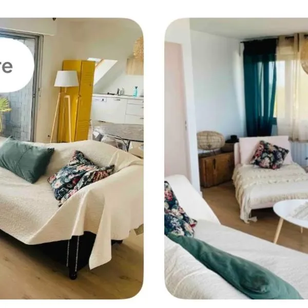 Appartement pleine vue mer，位于拉尔莫普拉格的酒店